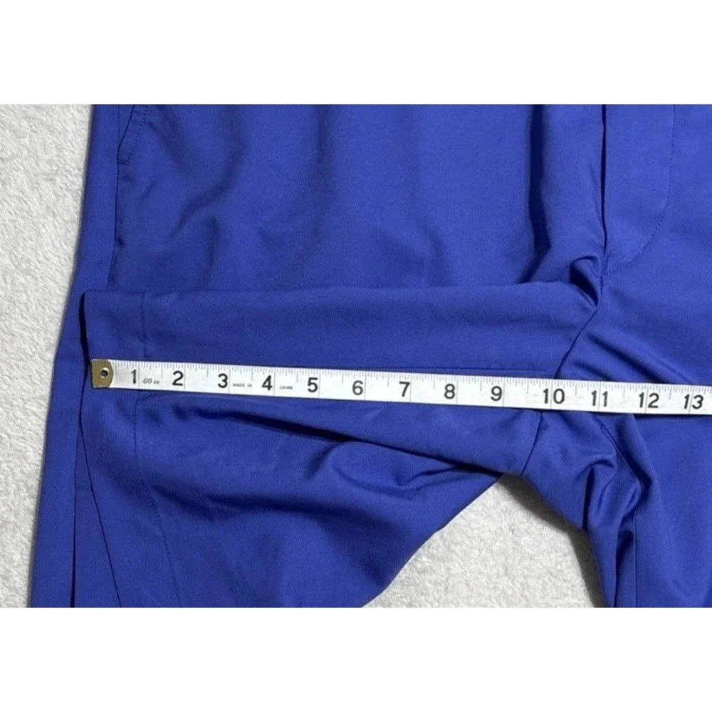 Ralph Lauren RLX Golf Shorts Men's Size 40 Blue Performance Flat Front Chino